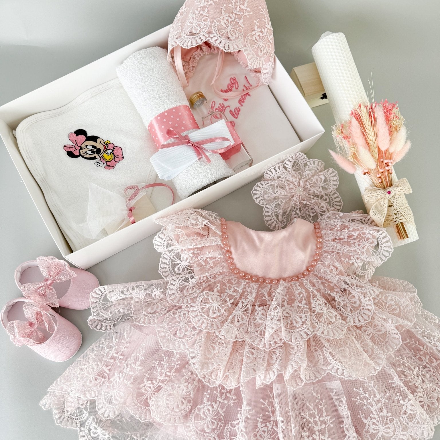 Set botez fetita complet Isolde - Botez bebelusi