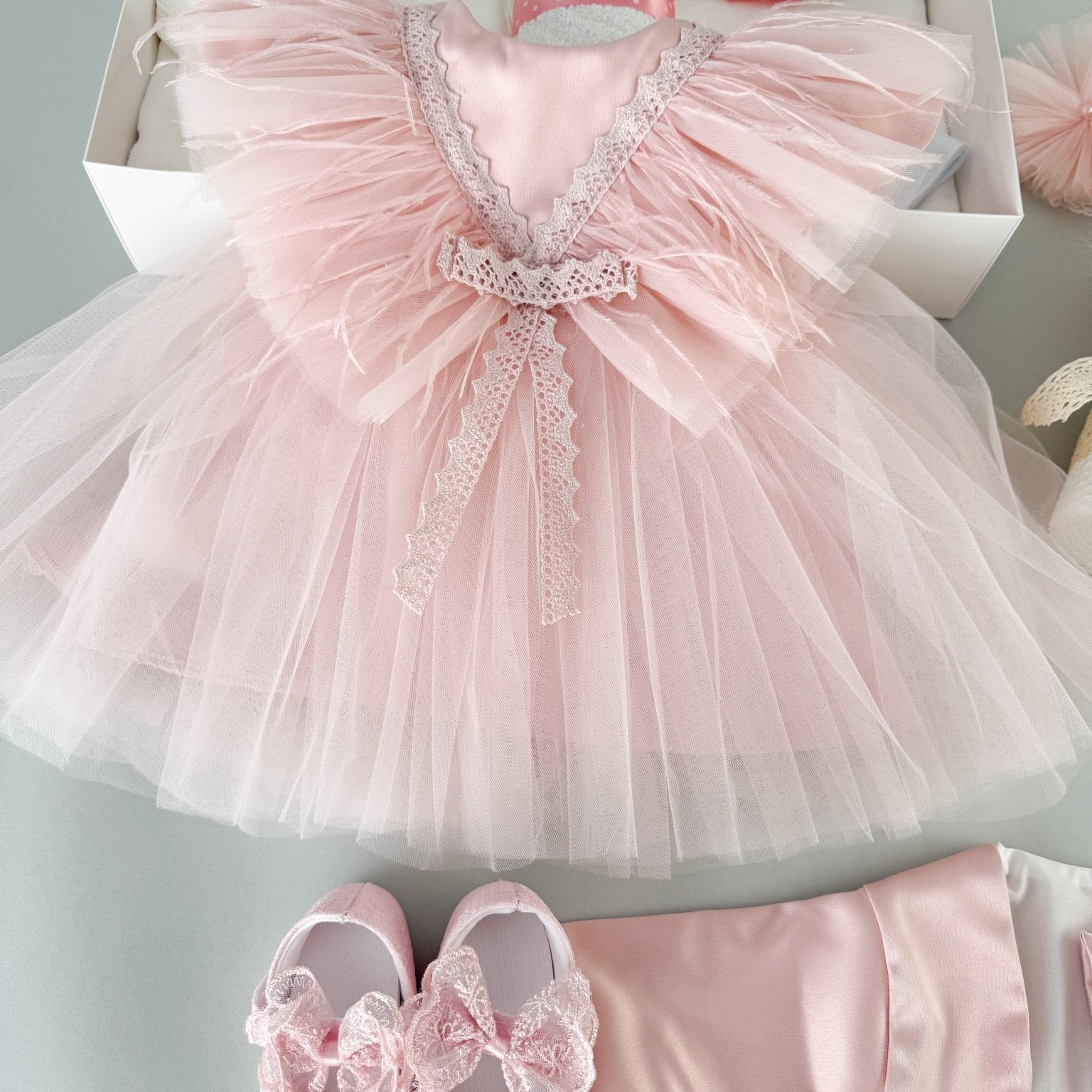 Set botez fetita complet Liora - Botez bebelusi