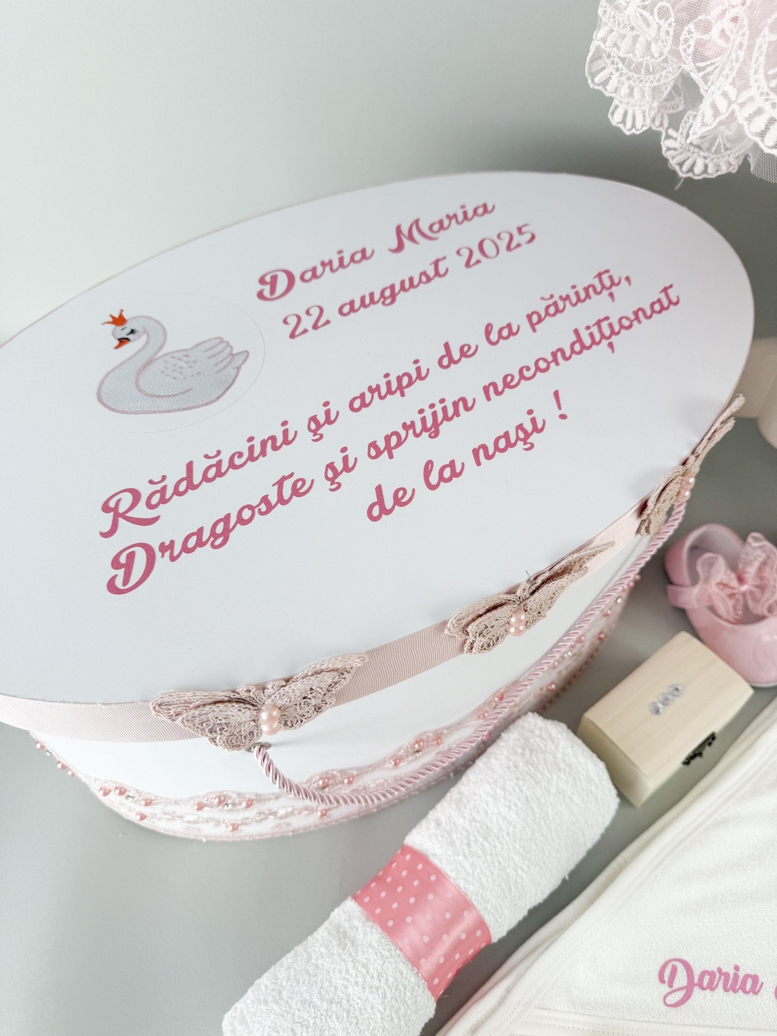 Set botez fetita complet Saphira - Botez bebelusi