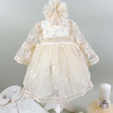 Set botez fetita cu dantela Lara - Botez bebelusi