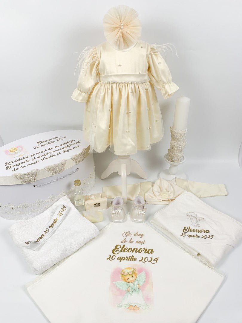 Set botez fetita Lotus - Botez bebelusi