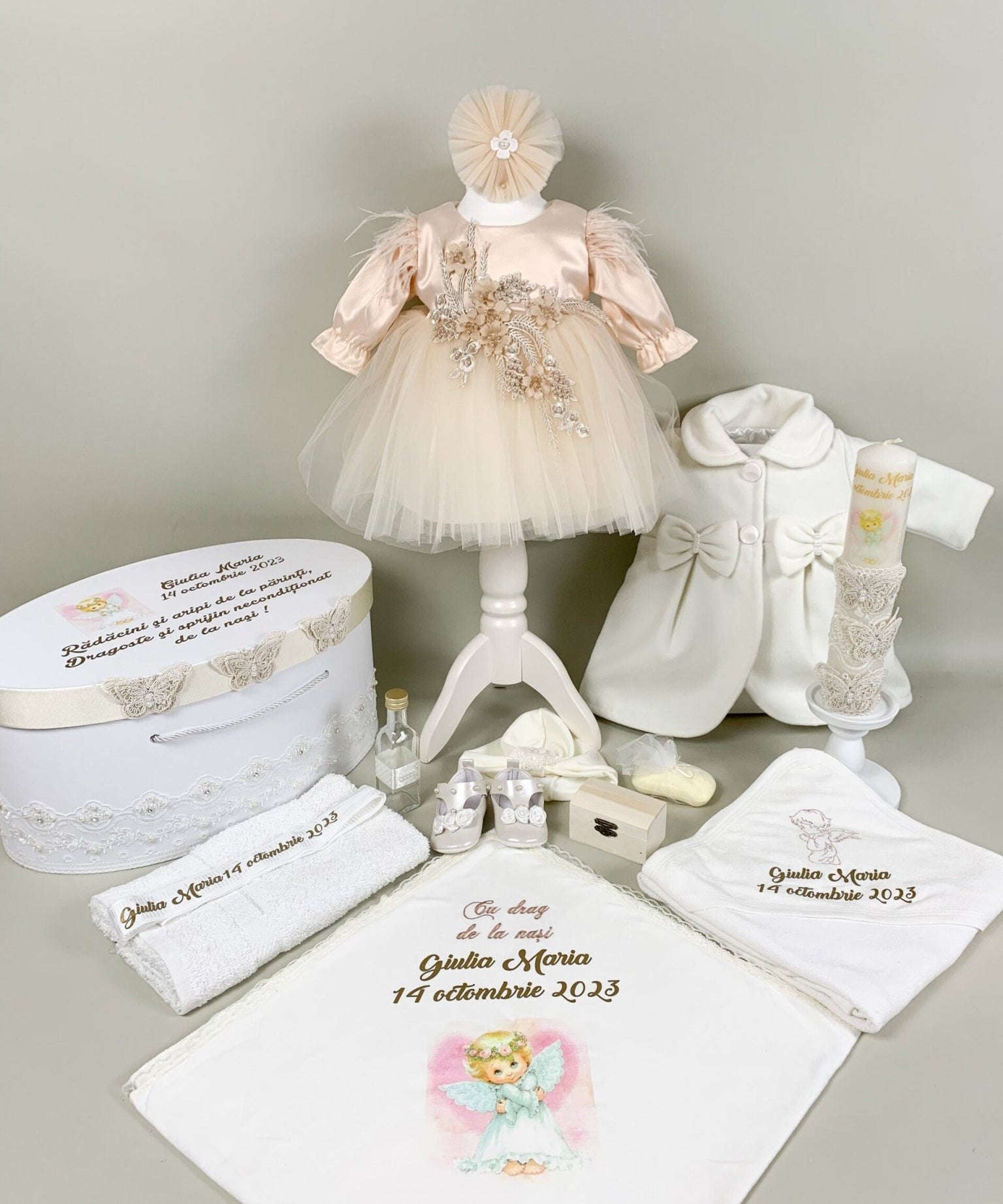 Set botez fetita Luna - Botez bebelusi