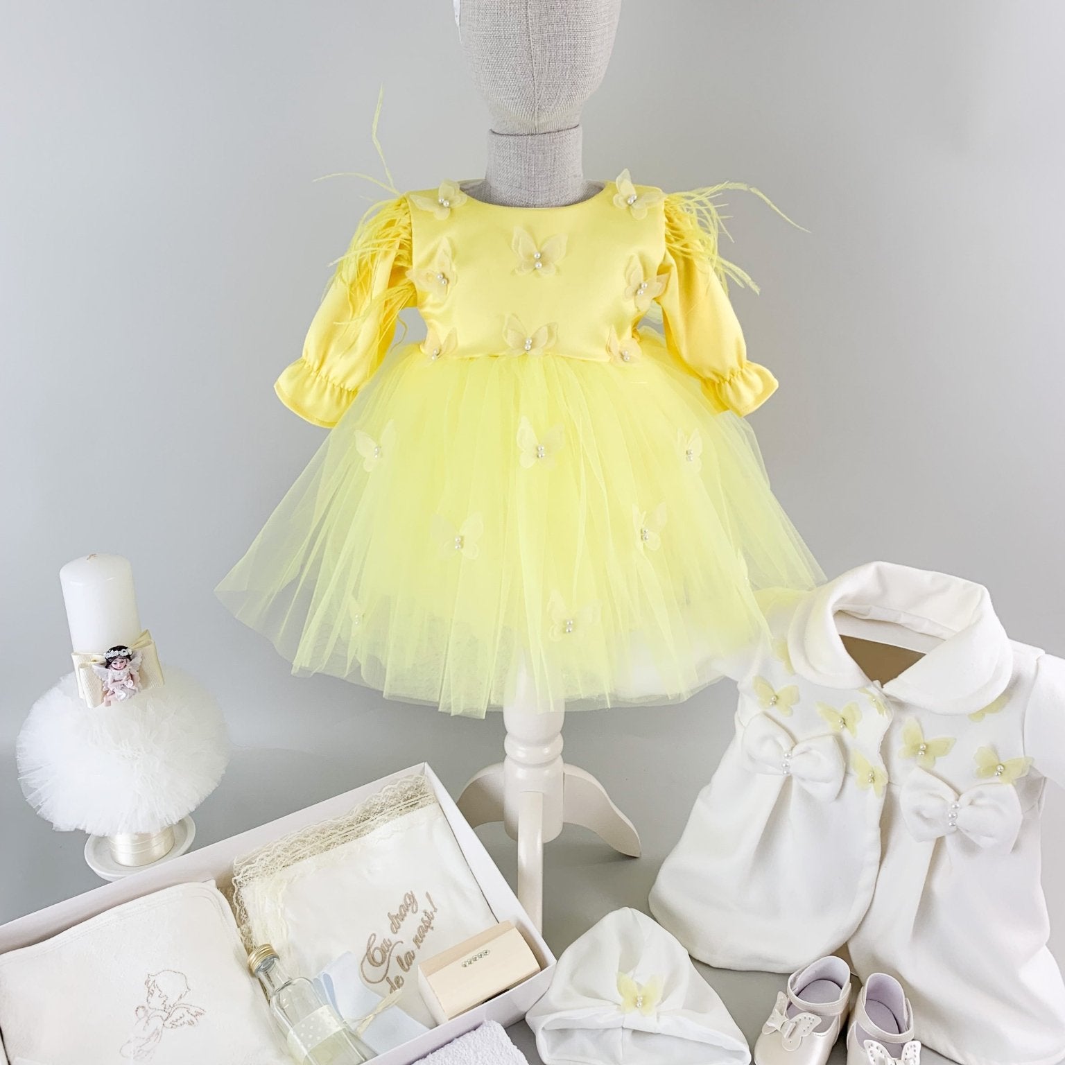 Set botez fetita Lunaria - Botez bebelusi