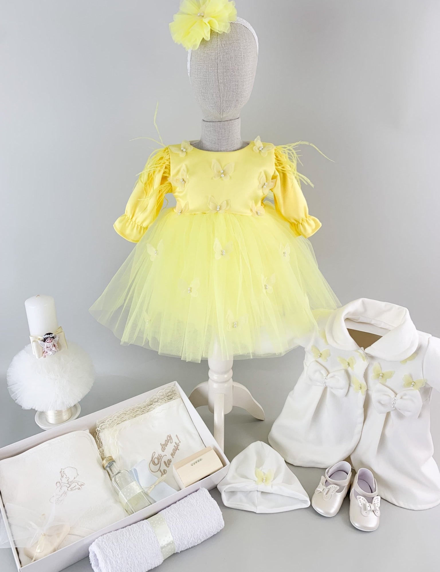 Set botez fetita Lunaria - Botez bebelusi