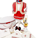 Set botez național fetita cu vesta - Botez bebelusi