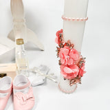 Set Complet Botez Bebelusi cu Rochita Eleganta si Trusou Hand - Made - Allegra - Botez bebelusi