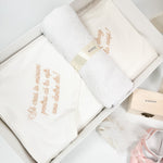 Set Complet Botez Bebelusi cu Rochita Eleganta si Trusou Hand - Made - Allegra - Botez bebelusi