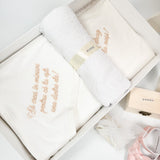 Set Complet Botez Bebelusi cu Rochita Eleganta si Trusou Hand - Made - Allegra - Botez bebelusi