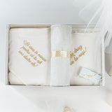 Set Complet Botez Bebelusi cu Rochita si Trusou Lucrat Manual - Clara - Botez bebelusi