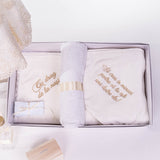 Set Complet Botez Bebelusi cu Rochita, Trusou si Lumanare - Isabel - Botez bebelusi
