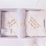 Set Complet Botez Bebelusi cu Rochita, Trusou si Lumanare - Letizia - Botez bebelusi