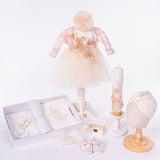 Set Complet Botez Bebelusi cu Rochita, Trusou si Lumanare - Letizia - Botez bebelusi