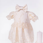 Set Complet Botez Bebelusi cu Rochita, Trusou si Lumanare - Mar - Botez bebelusi