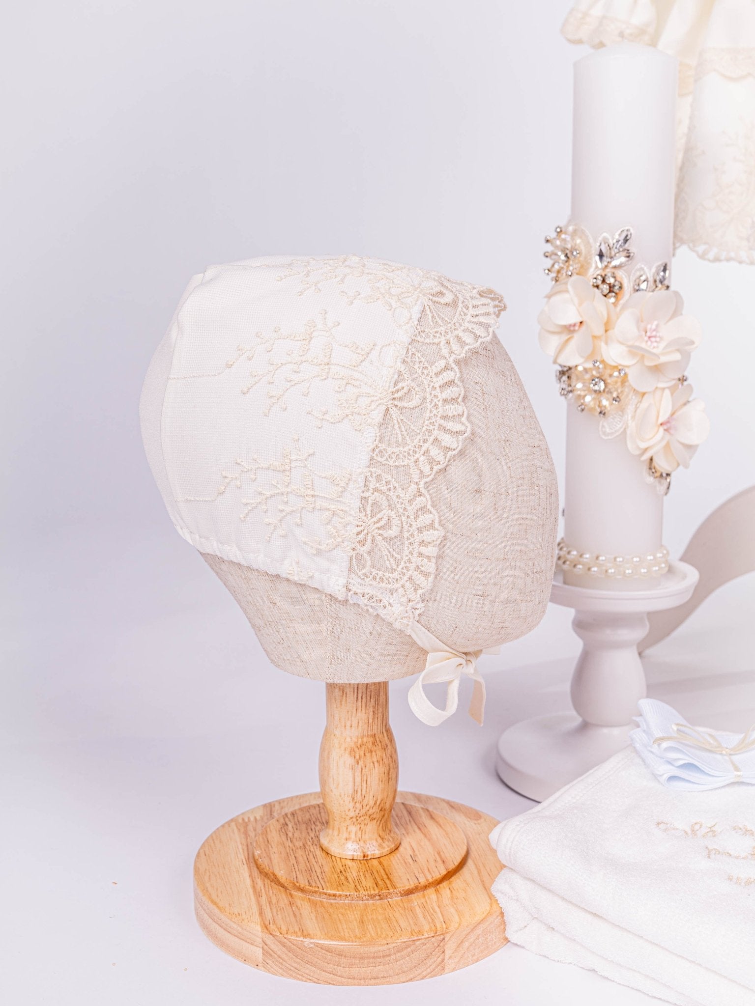 Set Complet Botez Bebelusi cu Rochita, Trusou si Lumanare - Mar - Botez bebelusi