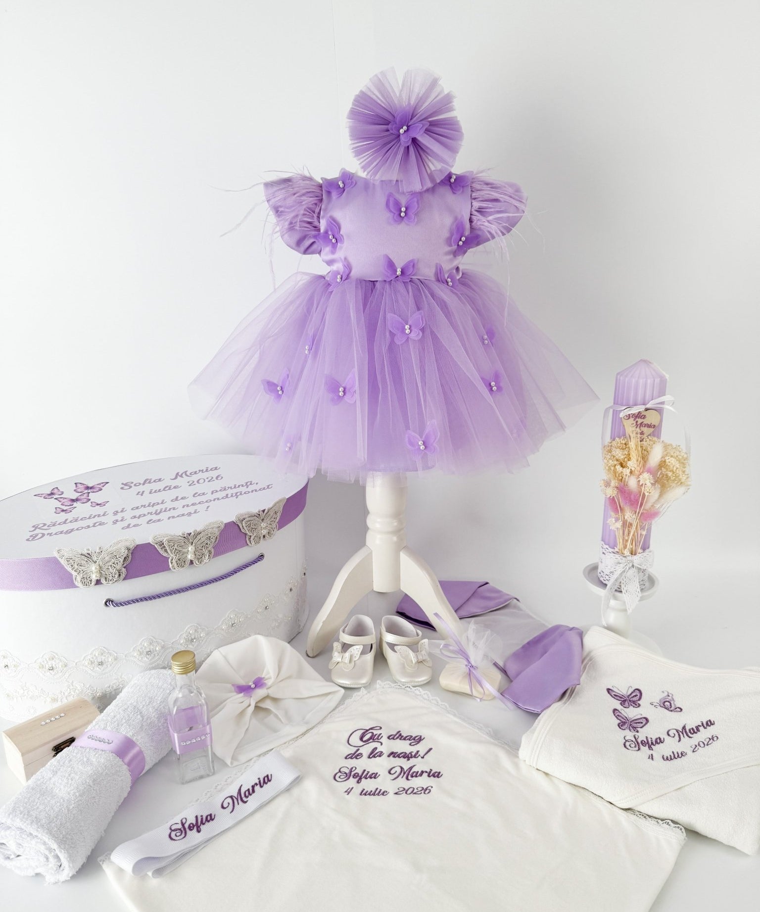 Set Complet Botez Bebelusi Joana - Botez bebelusi