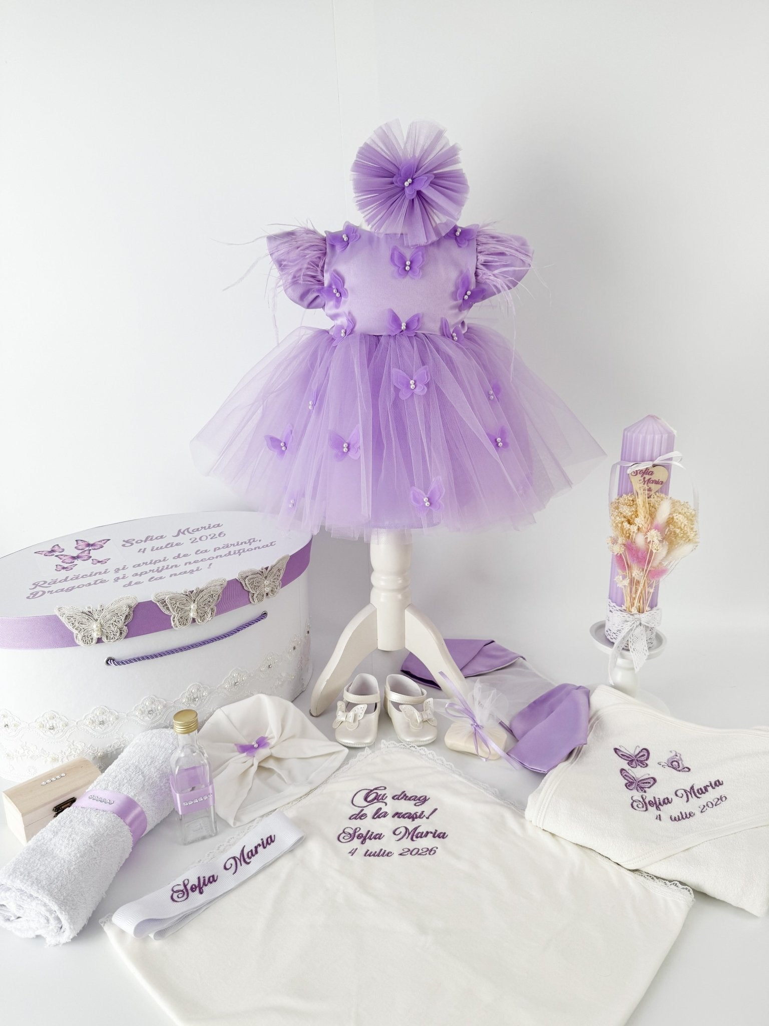 Set Complet Botez Bebelusi Joana - Botez bebelusi