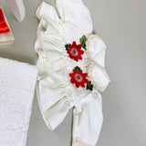 Set complet botez cu flori - Botez bebelusi