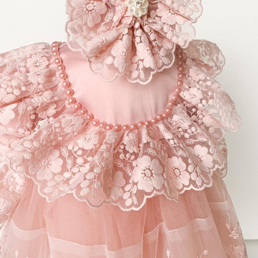 Set complet pentru botez fetita Agnes - Botez bebelusi