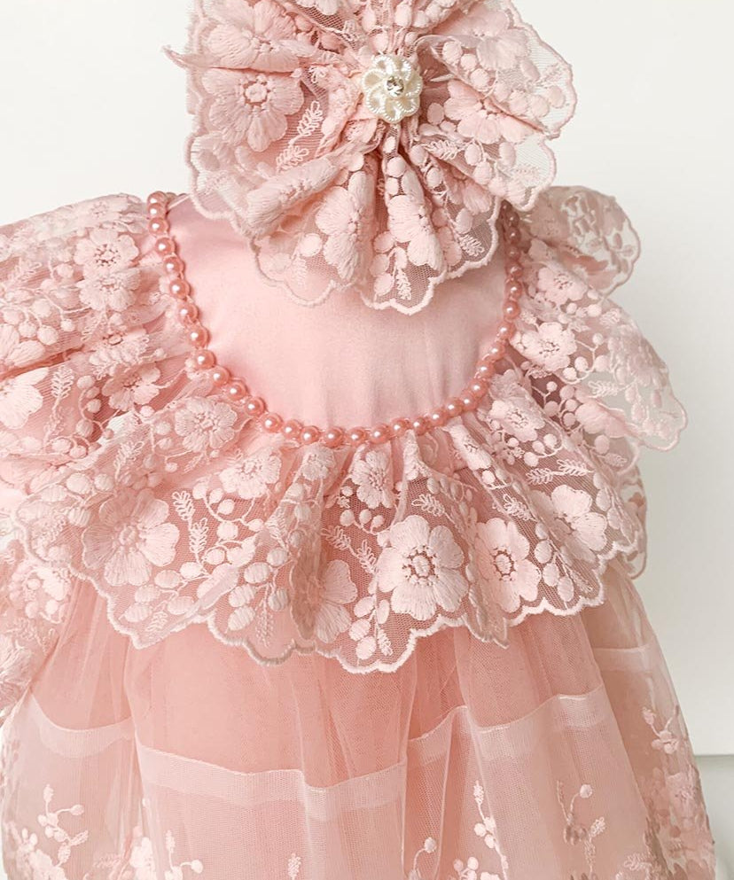 Set complet pentru botez fetita Agnes - Botez bebelusi