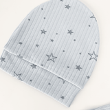 Set Hainute 5 Piese Bebelusi - Salopeta Albastra, Paturica si Accesorii - Botez bebelusi