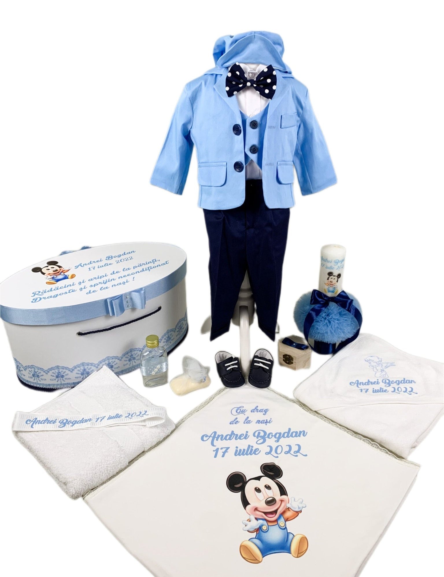 Set trusou botez Filip - Botez bebelusi
