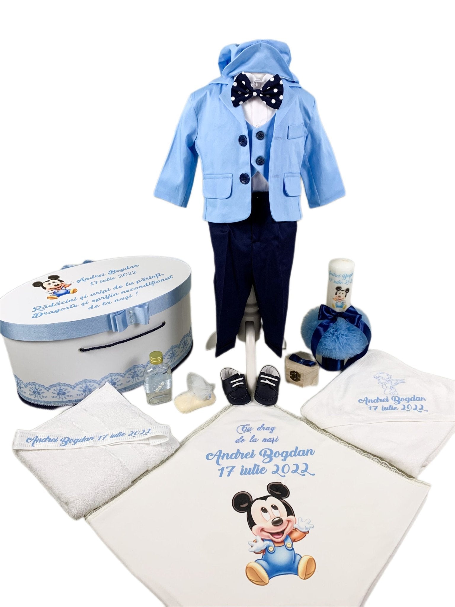 Set trusou botez Filip - Botez bebelusi