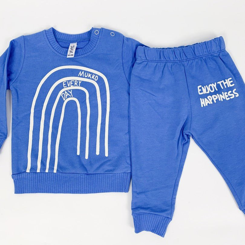 Trening albastru baiat - Botez bebelusi