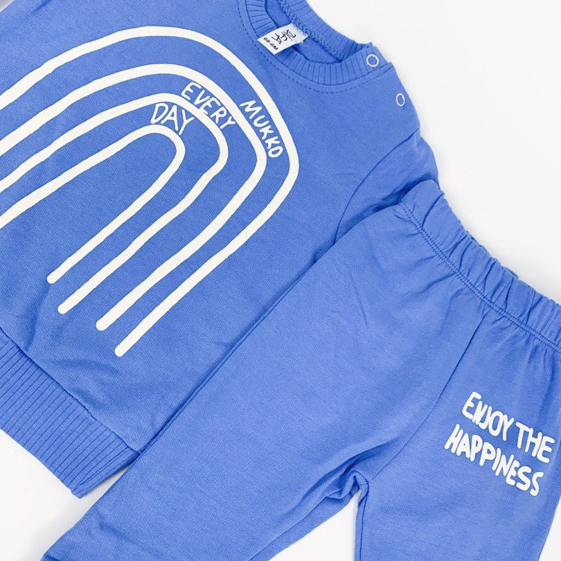 Trening albastru baiat - Botez bebelusi