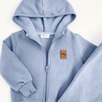 Trening albastru pentru baiat - 2 piese - Botez bebelusi