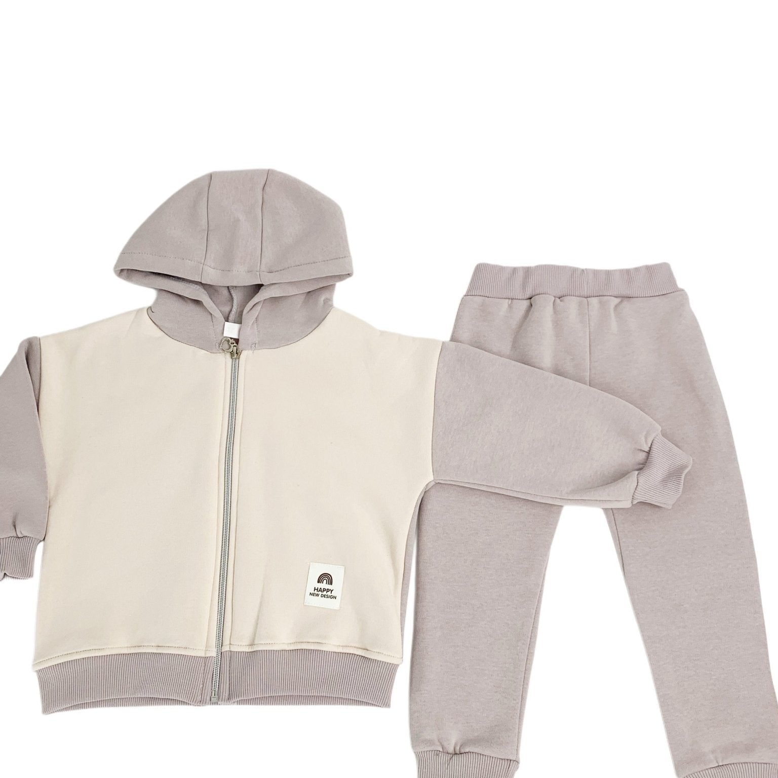 Trening baiat bej - 2 piese - Botez bebelusi