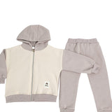 Trening baiat bej - 2 piese - Botez bebelusi