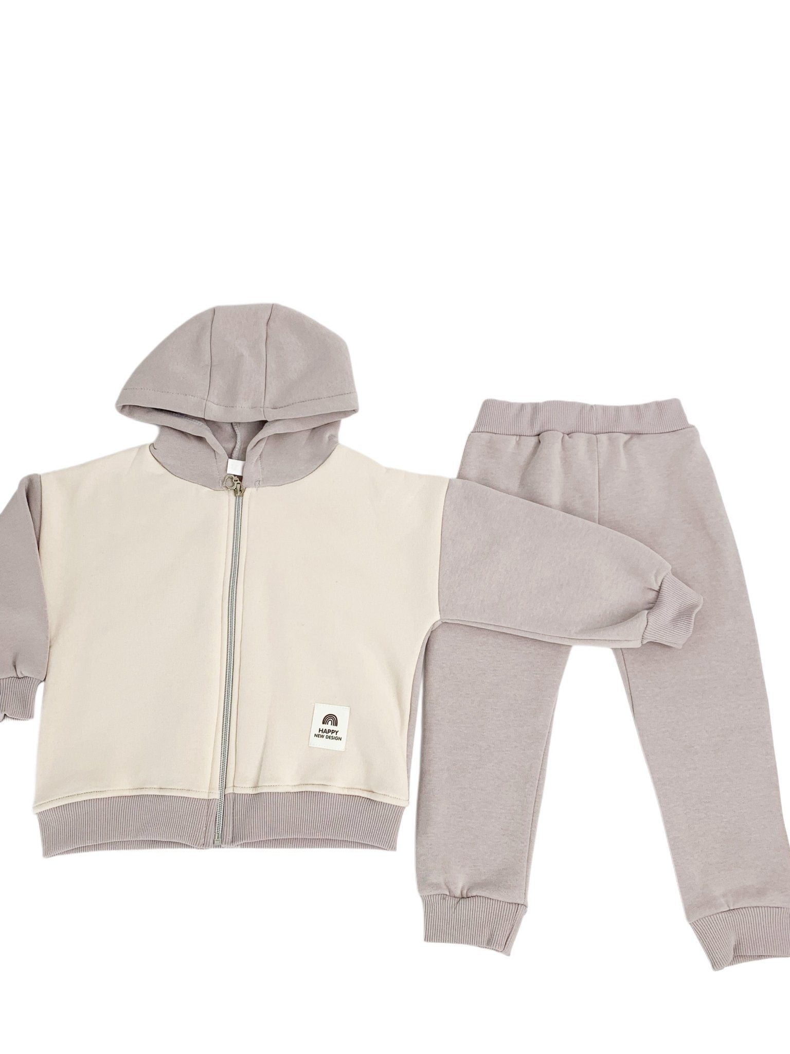 Trening baiat bej - 2 piese - Botez bebelusi