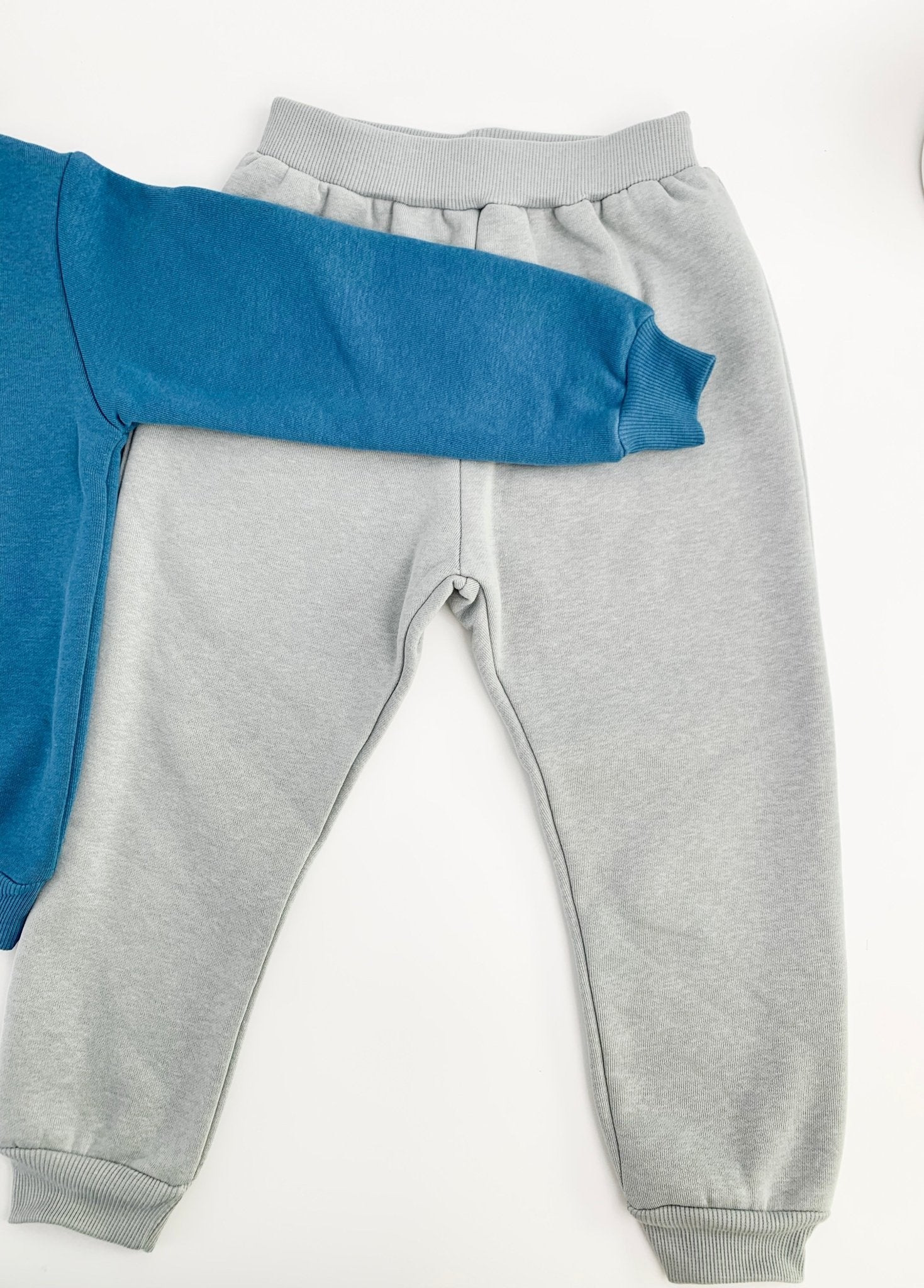 Trening copii gros albastru - 2 piese - Botez bebelusi