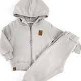 Trening copii gros gri - 2 piese - Botez bebelusi