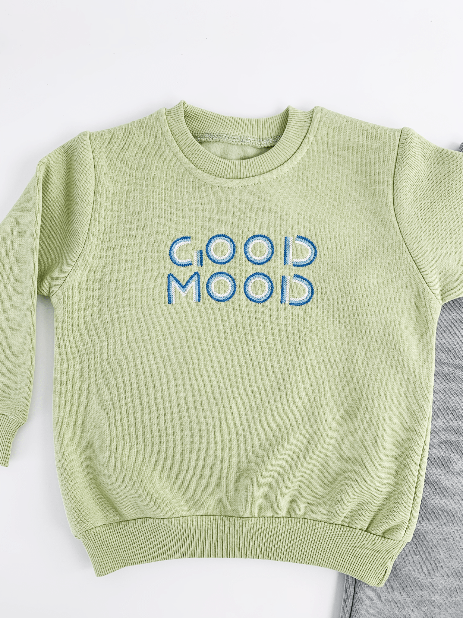 Trening copii gros verde - 2 piese - Botez bebelusi