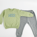 Trening copii gros verde - 2 piese - Botez bebelusi