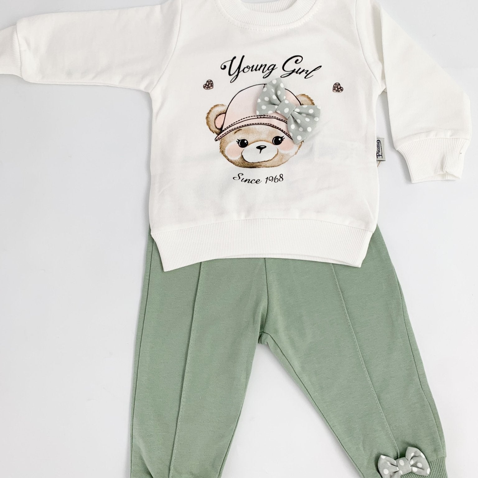 Trening fetita verde ursulet - Botez bebelusi