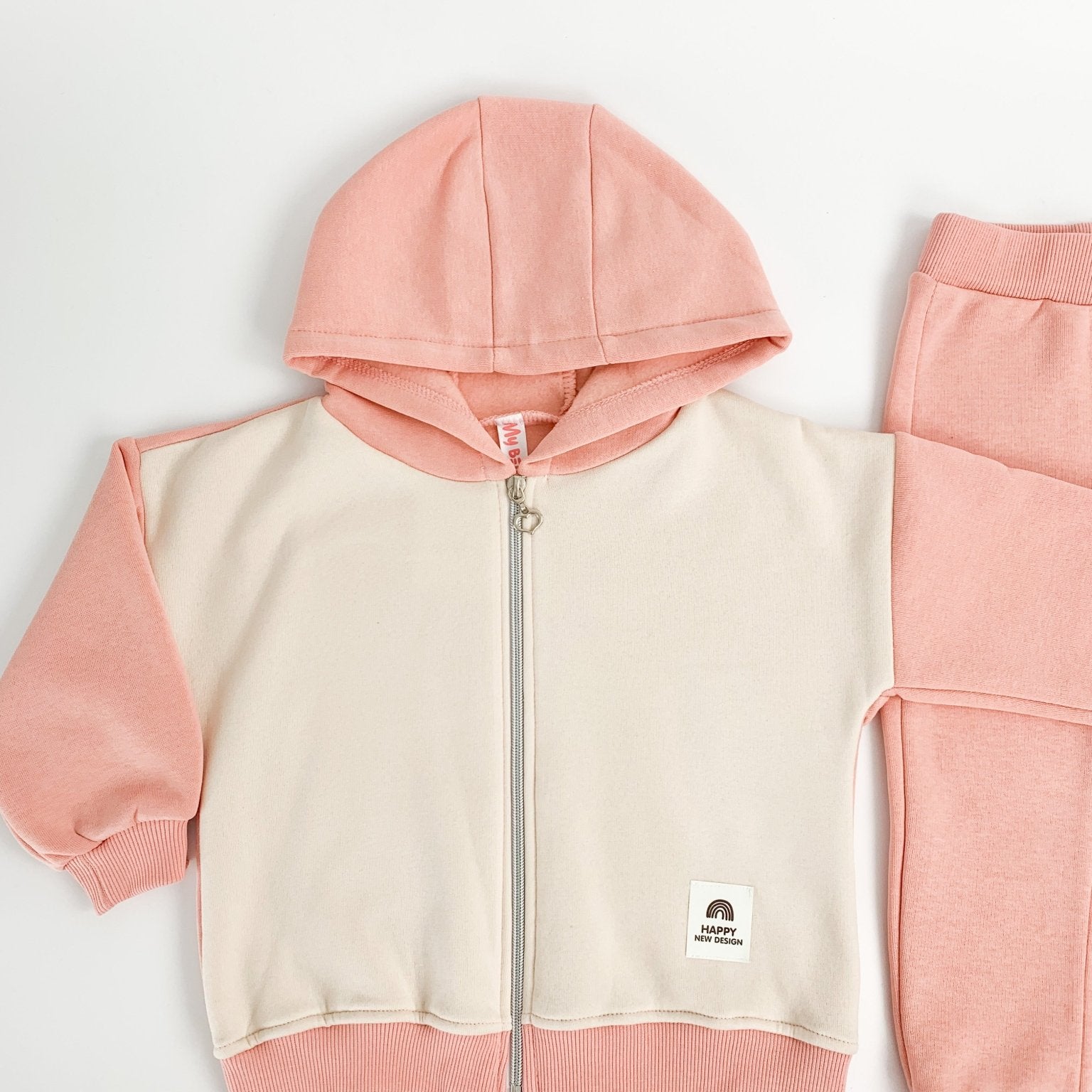 Trening roz fete - 2 piese - Botez bebelusi