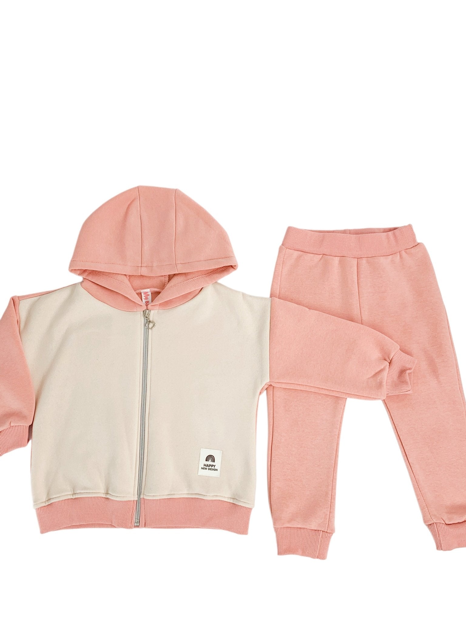 Trening roz fete - 2 piese - Botez bebelusi