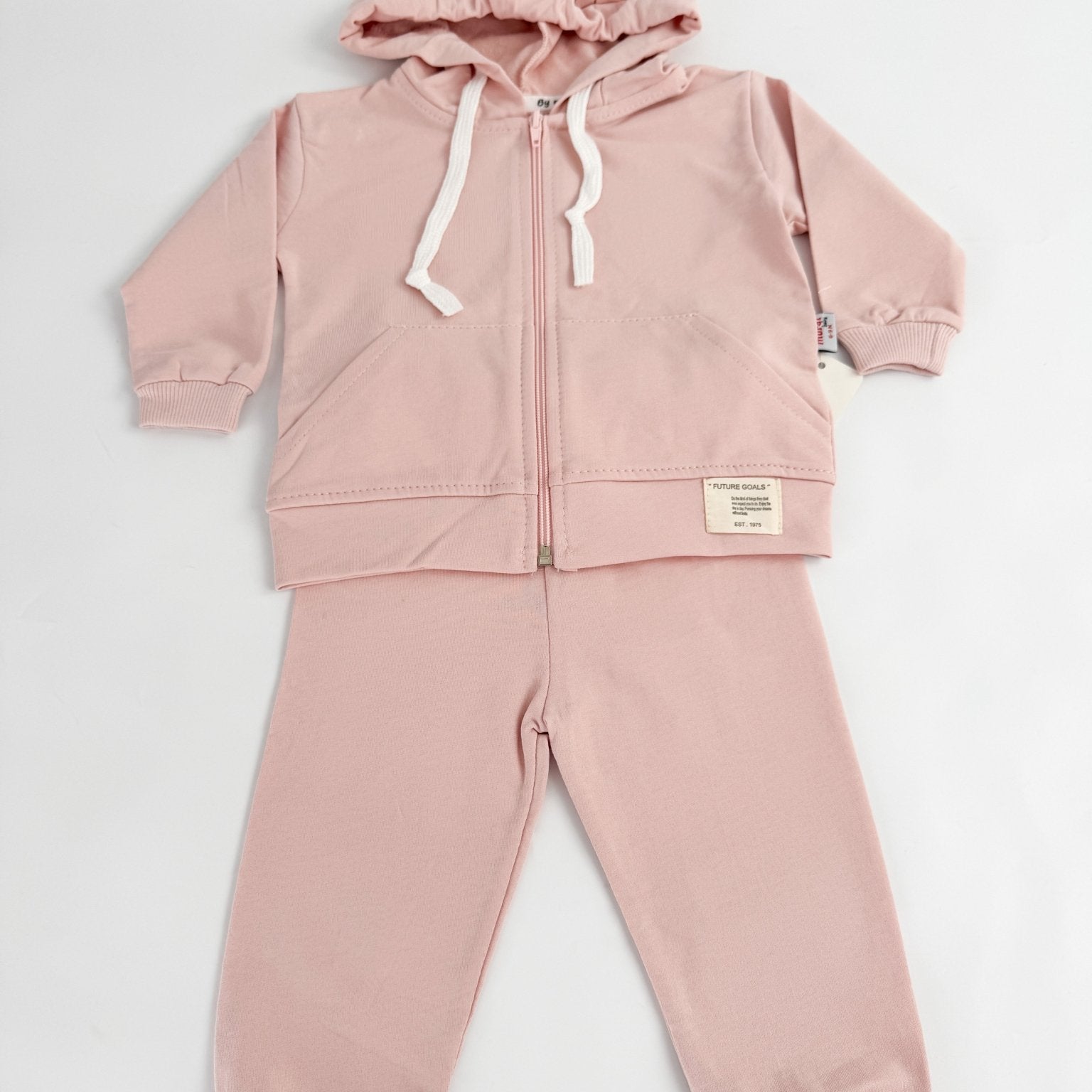 Trening roz fetita cu urechi de iepuras - Botez bebelusi