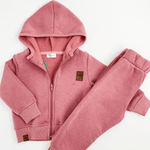 Trening roz pentru fetita - 2 piese - Botez bebelusi