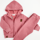 Trening roz pentru fetita - 2 piese - Botez bebelusi