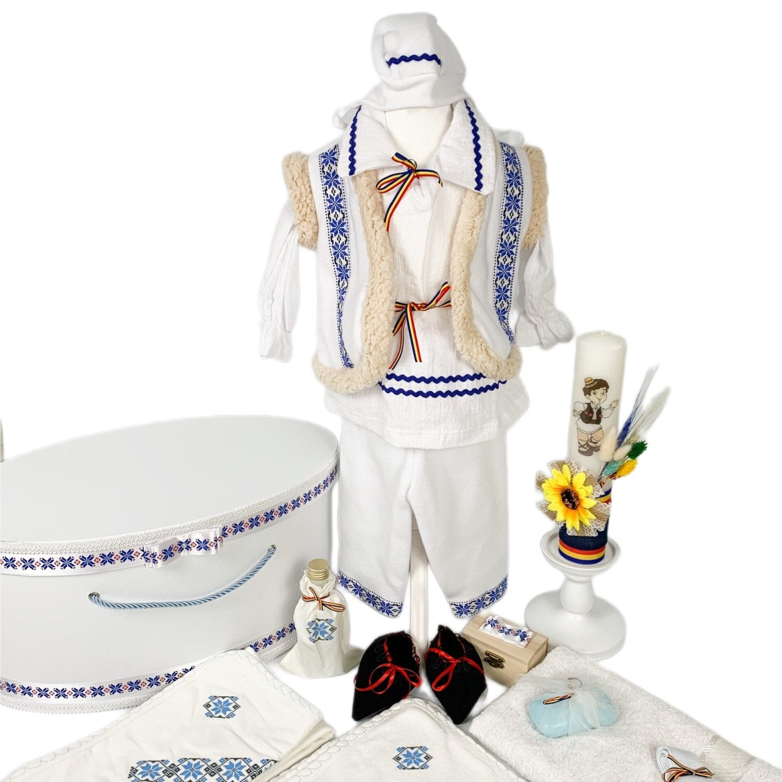 Trusou botez baiat cu cufar - Botez bebelusi