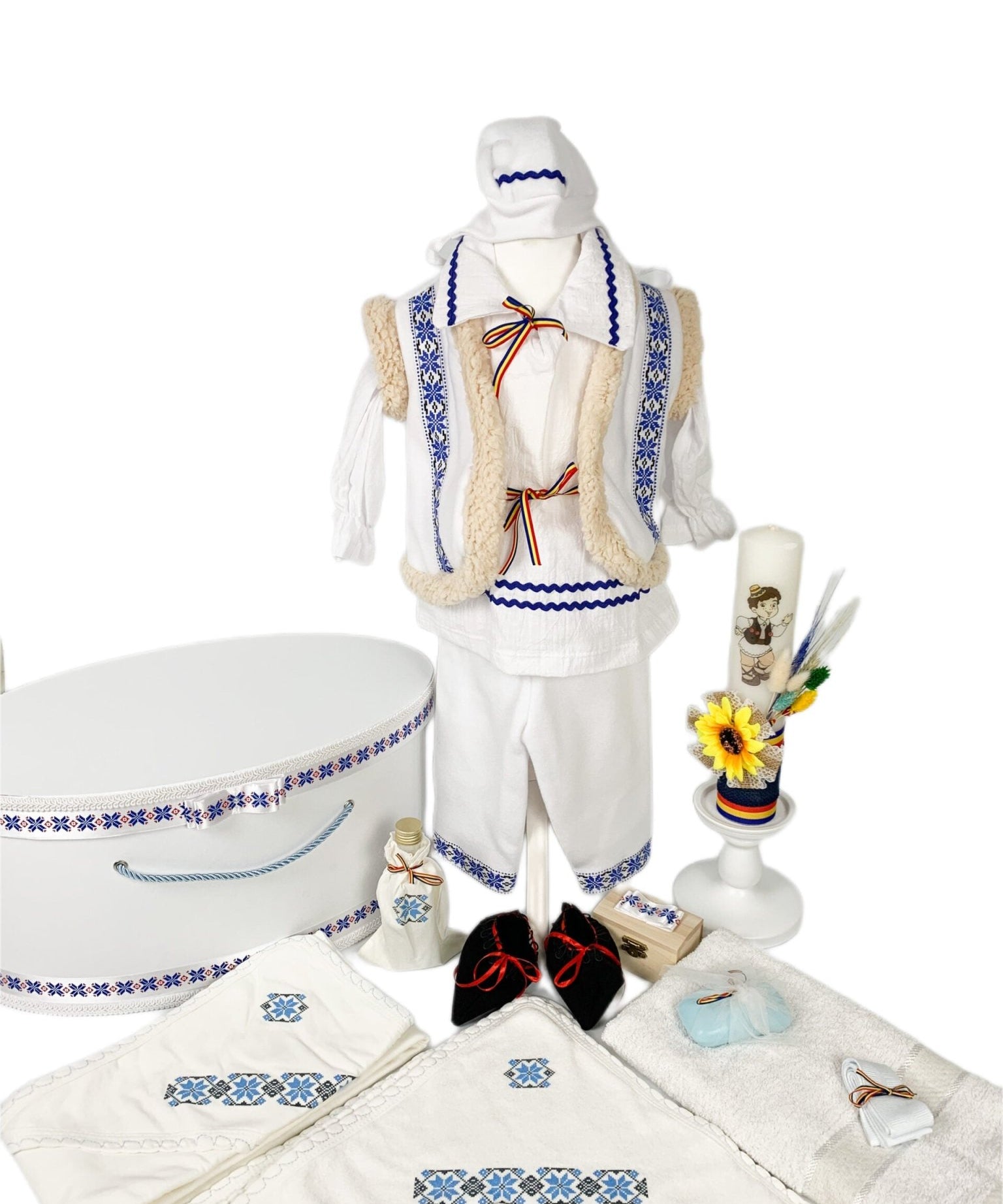 Trusou botez baiat cu cufar - Botez bebelusi