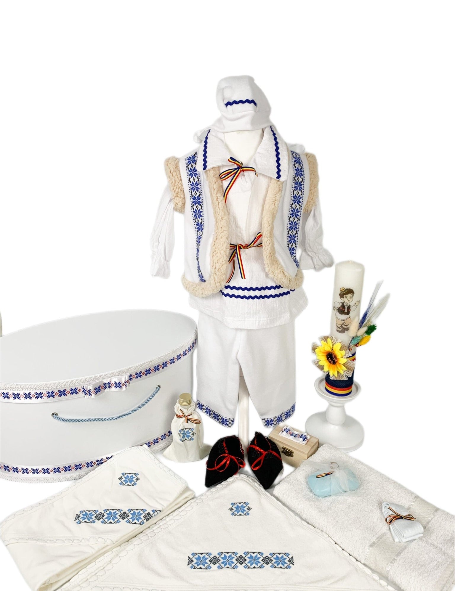 Trusou botez baiat cu cufar - Botez bebelusi