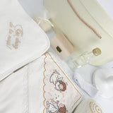 Trusou botez complet auriu cu ingerasi - Botez bebelusi