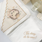 Trusou botez complet auriu cu leu - Botez bebelusi