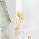 Trusou botez complet cu hainute, cufar si lumanare ceara naturala - Mateut - Botez bebelusi
