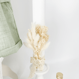 Trusou botez complet cu hainute, cufar si lumanare ceara naturala - Mateut - Botez bebelusi