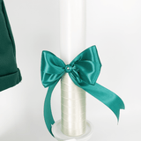 Trusou botez complet cu hainute si lumanare personalizata hand made - Alesio - Botez bebelusi